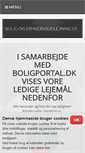 Mobile Screenshot of bolig-erhverv.dk